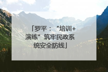 罗平：“培训+演练”筑牢民政系统安全防线