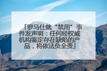 罗马仕就“禁用”事件发声明：任何经权威机构鉴定存在缺陷的产品，将依法负全责