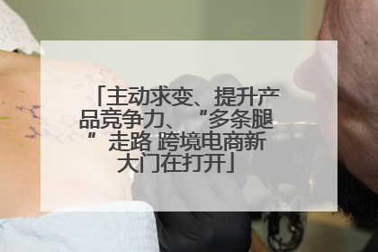 主动求变、提升产品竞争力、“多条腿”走路 跨境电商新大门在打开