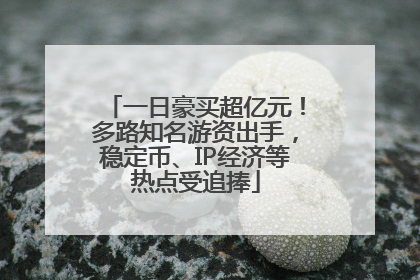 一日豪买超亿元！多路知名游资出手，稳定币、IP经济等热点受追捧