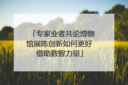 专家业者共论博物馆展陈创新如何更好借助数智力量