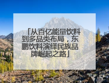 从百亿能量饮料到多品类布局，东鹏饮料演绎民族品牌崛起之路