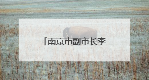 南京市副市长李晖，调任泰州