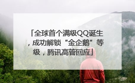 全球首个满级QQ诞生，成功解锁“金企鹅”等级，腾讯高管回应