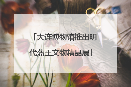 大连博物馆推出明代藩王文物精品展