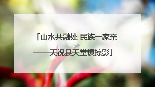 山水共融处 民族一家亲——天祝县天堂镇掠影