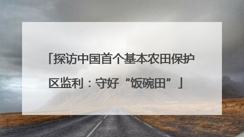 探访中国首个基本农田保护区监利：守好“饭碗田”