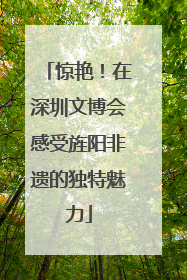 惊艳！在深圳文博会感受旌阳非遗的独特魅力