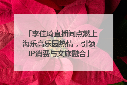 李佳琦直播间点燃上海乐高乐园热情，引领IP消费与文旅融合