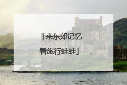 来东郊记忆 看旅行蛙蛙