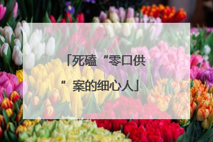 死磕“零口供”案的细心人