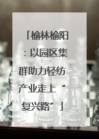 榆林榆阳：以园区集群助力轻纺产业走上“复兴路”