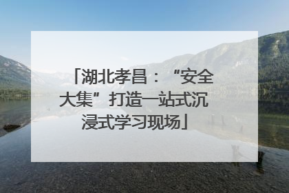 湖北孝昌：“安全大集”打造一站式沉浸式学习现场