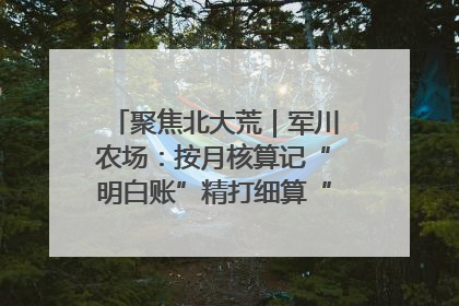 聚焦北大荒｜军川农场：按月核算记“明白账”精打细算“过紧日子”