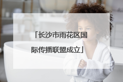 长沙市雨花区国际传播联盟成立
