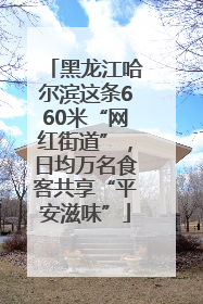 黑龙江哈尔滨这条660米“网红街道”，日均万名食客共享“平安滋味”