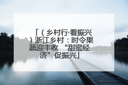 （乡村行·看振兴）浙江乡村：时令果蔬迎丰收 “甜蜜经济”促振兴