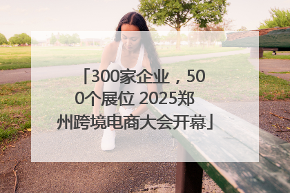 300家企业，500个展位 2025郑州跨境电商大会开幕